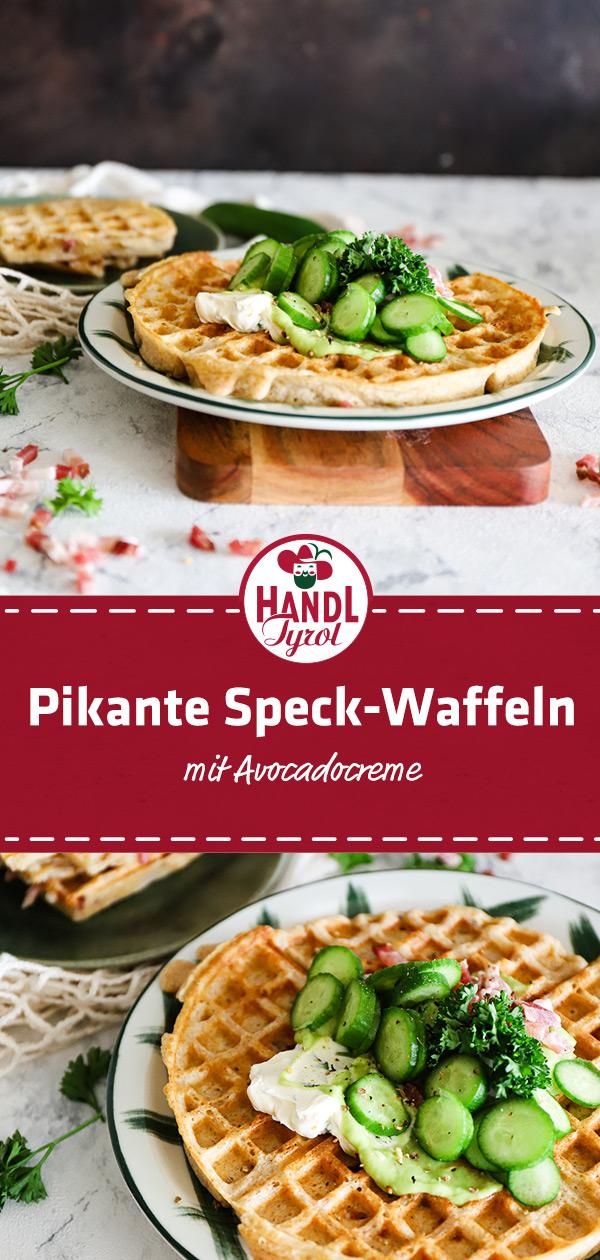 Speck waffles with avocado cream - HANDL TYROL