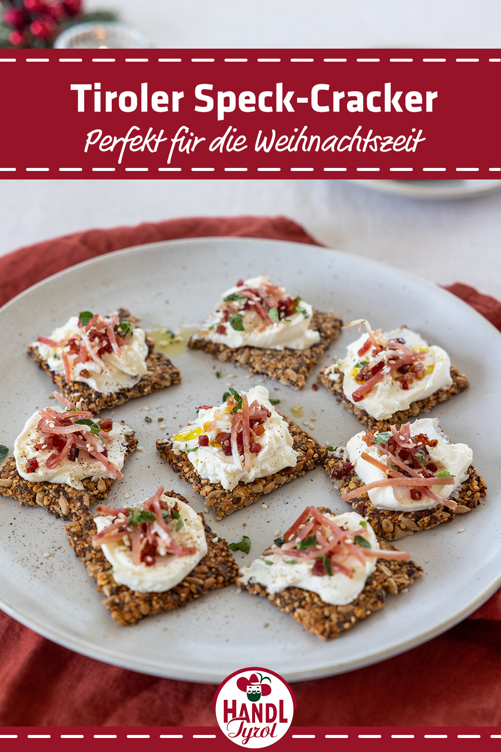 Tyrolean Ham Crackers - HANDL TYROL