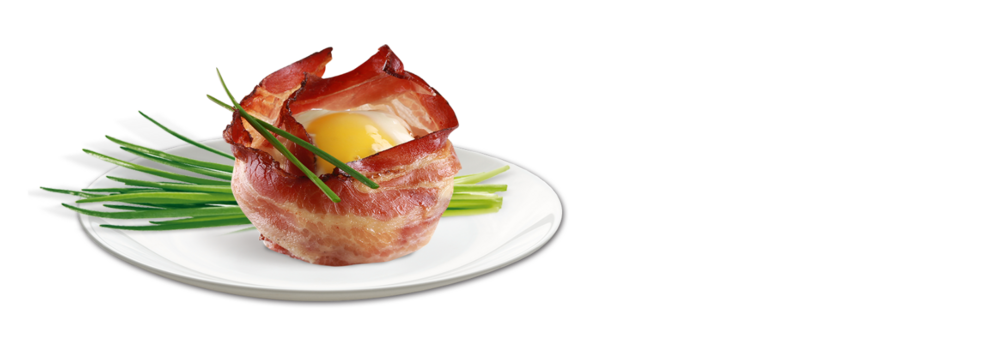 Tyrolean Ham muffins with Tyrolean Speck and egg Handl Tyrol