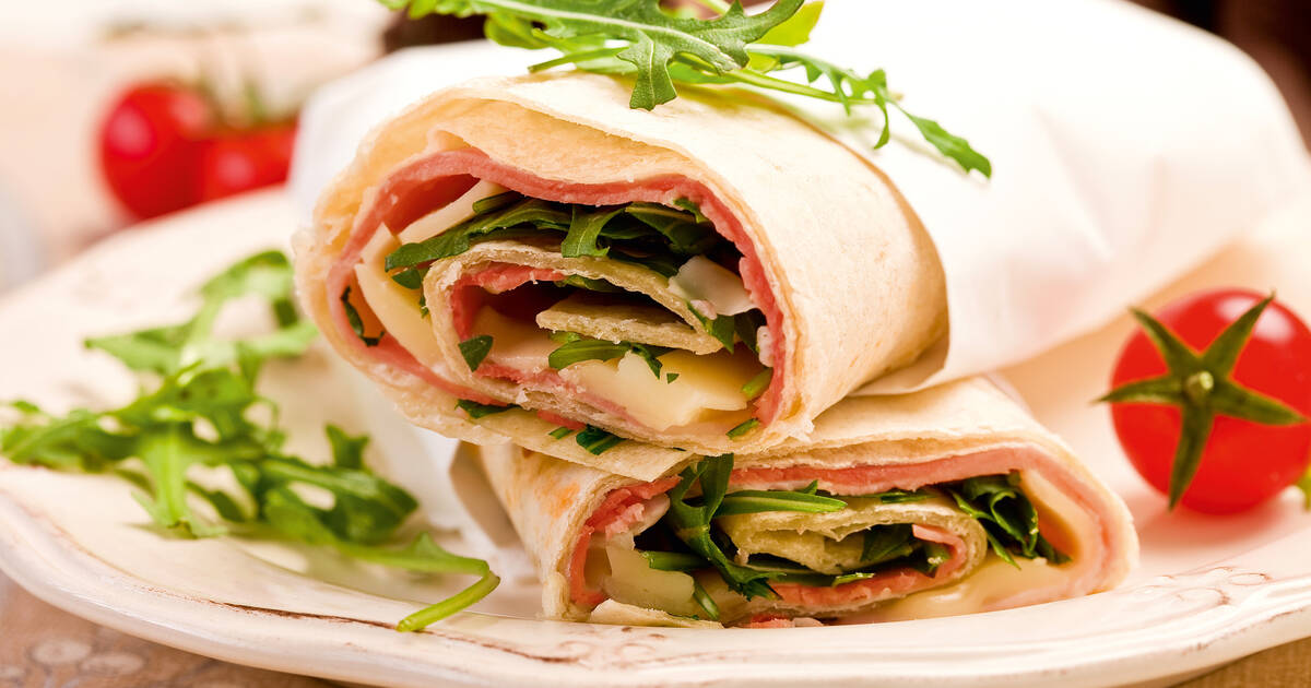 Tyrolean Ham and Cream Cheese Wrap - HANDL TYROL