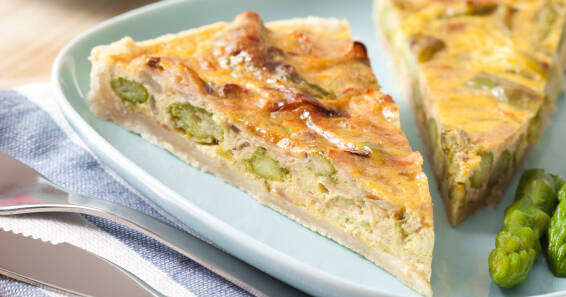 Tyrolean Asparagus Quiche with Speck - HANDL TYROL