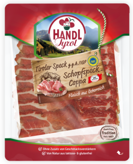 Handl Tyrol Tiroler Speck PGI Neck 100g