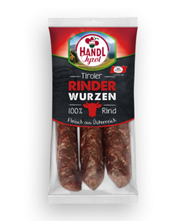 Tyrolean beef sausage 100% beef Handl Tyrol