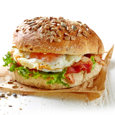 Tyrolean breakfast burger Handl Tyrol