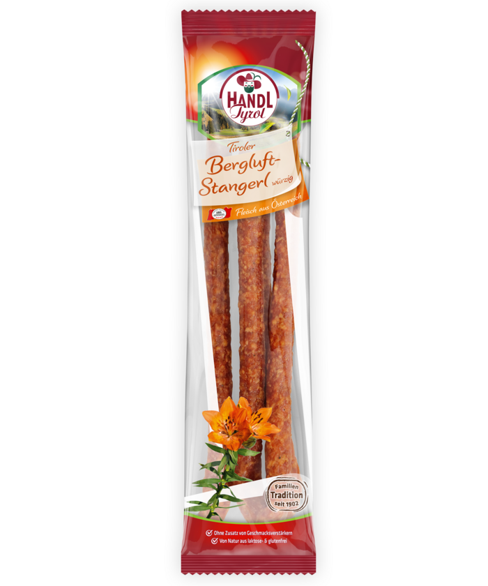 AMA Tyrolean Mountain Air Sausage aromatic 120g Handl Tyrol