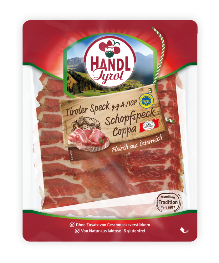 Handl Tyrol Tiroler Speck PGI Neck 100g