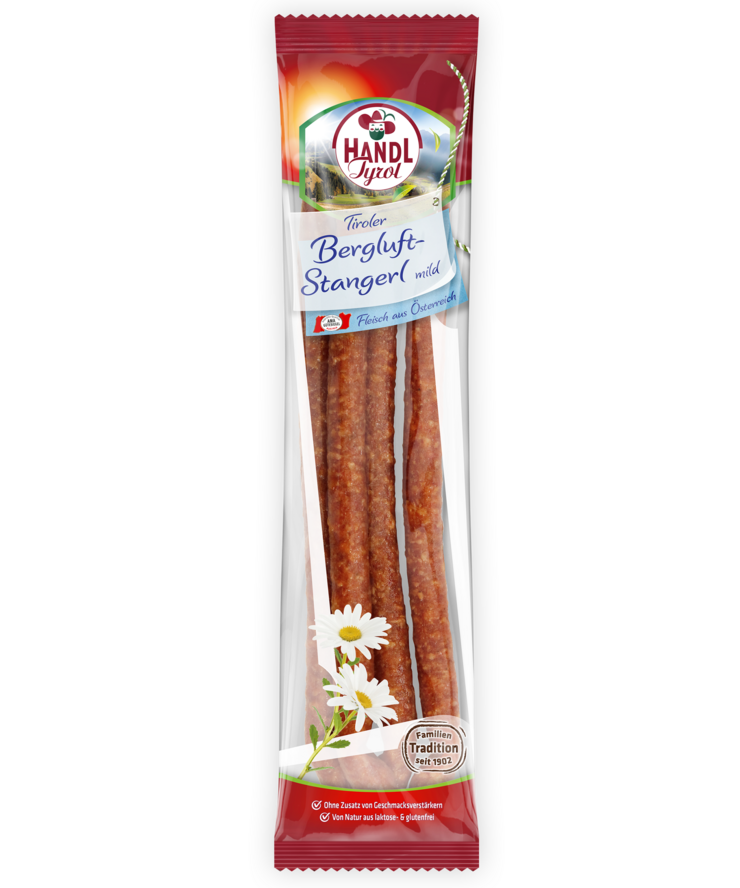 AMA Tyrolean Mountain Air Sausage mild 120g Handl Tyrol