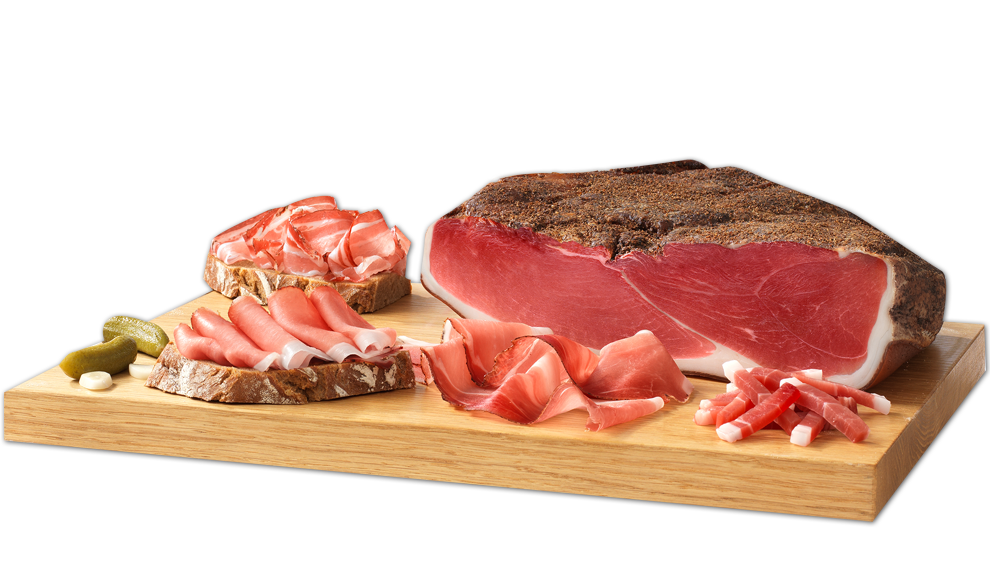 Tiroler Speck PGI speck platter Handl Tyrol